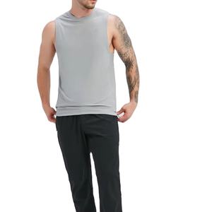 เสื้อกล้ามออกกำลังกายผู้ชายแบบสปอร์ต ผลิตจากโรงงาน พร้อมบริการพิมพ์ลายตามสั่ง เลือกสีและขนาดได้ - Product Image 5