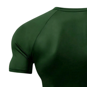 Camiseta Deportiva de Compresión para Hombre, Manga Corta, para Entrenamiento Atlético, Gimnasio, Fitness, Running, Ejercicio, Secado Rápido, Ligera - Product Image 5