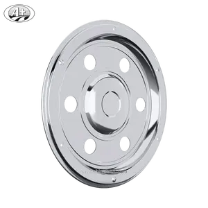 Enjoliveur universel européen en acier inoxydable 17.5 T304 avec système de bague de verrouillage universel - Product Image 1