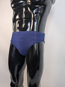 Sous-vêtements Transgenres GREATFIT SPORTS CLUB – Culottes Taille Basse Bleu Marine Couleur Unie en Mélange de Coton Doux Modèle GFS-11.74 - Product Image 4