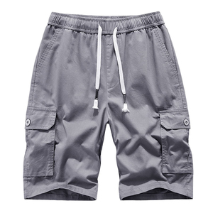 Shorts cargo tendance pour homme, coupe décontractée, durables, 360 grammes, longueur genou, pour la randonnée, la plage, coupe-vent, été - Product Image 5