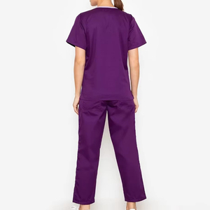 Produit le plus vendu : Ensemble d'uniformes médicaux personnalisés, élégants, respirants et confortables pour infirmières et médecins, unisexe - Product Image 2