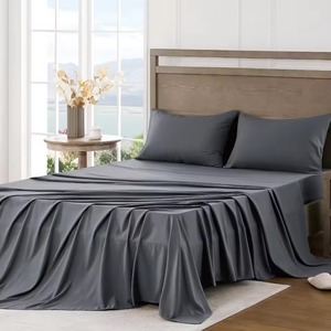 ชุดผ้าปูที่นอนคุณภาพสูงหรูหรา 100% ผ้าฝ้าย ชุดเครื่องนอนขนาดเตียงคู่ - Product Image 1