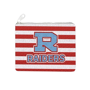 HECK YES Monedero Artesanal con Cuentas, Bolsa Preppy con Cuentas, Lindos Regalos de San Valentín, Bolsas con Cremallera de Estilo Boho - Product Image 3