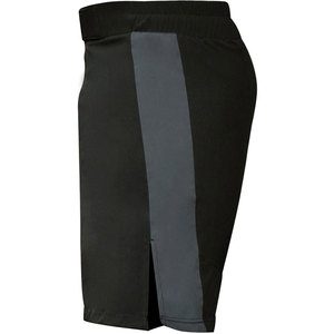 Shorts MMA noirs pour hommes, respirants, anti-transpiration, séchage rapide, polyester/coton, coupe athlétique, vêtements de sport de combat, élégants - Product Image 2