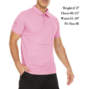 Camiseta Polo de Manga Corta con Botones de Verano de Alta Calidad Personalizada, Camisetas Polo de Punto de Algodón para Hombre al por Mayor, Camiseta Polo de Color Sólido - Product Image 2