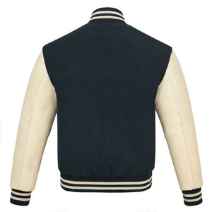 Chaqueta Varsity Personalizable OEM con Cuello Alto, Manga Larga, Bordado Chenille, Estilo Urbano, Chaqueta Letterman de Nuevo Estilo - Product Image 3
