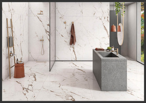 Stylish ACCENTS Glossy Porcelain Anti-Slip 9mm Thick Flooring Tiles 120x180cm Modern Living Room Bedroom Apartment Residential - Product Image 4