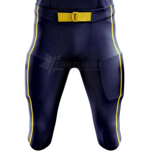 Ensemble d'uniformes de football en polyester respirant de haute qualité avec pantalon flexible pour une liberté de mouvement facile - Product Image 4