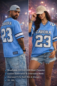 Camiseta de Fútbol Americano de Malla Oversize Estilo Y2K con Cuello en V, Transpirable, de Poliéster, Ropa Urbana Deportiva, Camiseta Retro Personalizada por Sublimación - Product Image 6