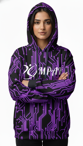 Sudadera con Capucha Unisex Extra Grande para Invierno, con Estampado de Sublimación de Alta Definición Bordado, Diseñada para Líneas de Ropa Urbana - Product Image 4