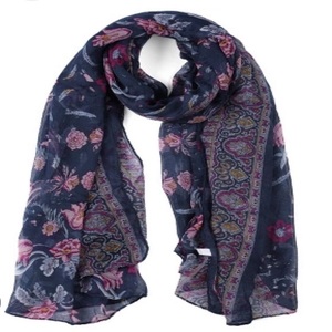 Custom Logo Digital Print Summer Girls' Long <b>Silk</b> <b>Scarf</b>-Luxury Designer Pattern Skin Friendly Gift Promotion Accessory - Product Image 4