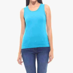 Top Corto Informal de Primera Calidad para Mujer, Transpirable, Ajustado, de Tela de Punto, para Fitness, Yoga, Marca Privada, Top Corto - Product Image 1