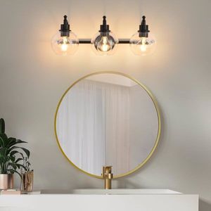 Lampada da Bagno Moderna da 22 Pollici con 3 Luci, Finitura Oro Spazzolato, Illuminazione per Bagno - Product Image 2