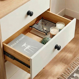 Zinc Alloy Cabinet <b>Knob</b> Cabinetry Handles Matte <b>Black</b> Contemporary Drawer Pull Eco-Friendly Bedroom Living Room Kitchen Dining - Product Image 5