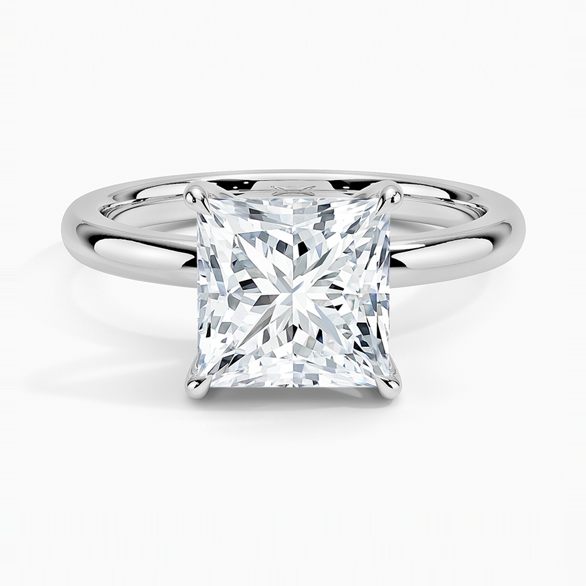 White Gold Plated