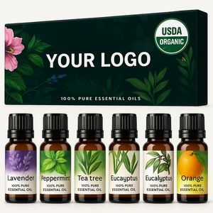 Juego de regalo de aceite esencial puro de 14*10ml de alta calidad, aromaterapia, lavanda, árbol de té, eucalipto, aceites de menta para difusor Spa - Product Image 4