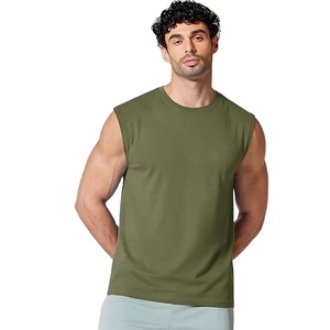 เสื้อกล้ามผู้ชายเฟรช เพซผ้าฝ้าย 100% ระบายอากาศได้ดี แห้งเร็ว นุ่ม สวมใส่สบาย น้ำหนักเบา สไตล์เรียบหรู อินเทรนด์ เหมาะสำหรับการออกนอกบ้านแบบสบายๆ - Product Image 1