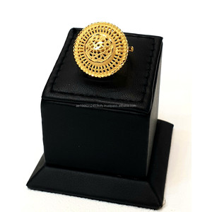Elegante Elección de lujo 24KT Dubai chapado en oro nuevo 4GRM Diamond-tachonado Collier Gold Filled Nouveau Elegante mujeres regalo perfecto - Product Image 3