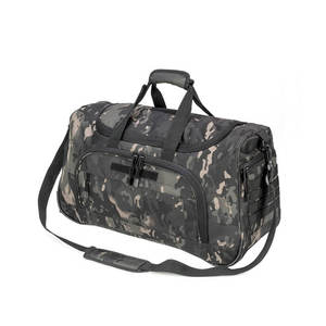 Unisex Nylon Tactical <b>Duffle</b> <b>Bag</b> with Multiple Compartments Water Resistant Rectangular Gym <b>Bag</b> for Travel - Product Image 2