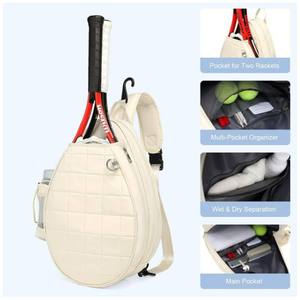 Professional Tennis <b>Backpack</b> with Independent Shoe Compartment Large Capacity Waterproof Racket Bag for Training - Product Image 5