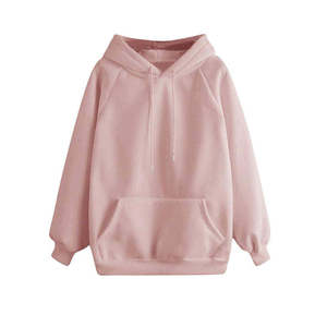 High Quality Winter Women's Hooded Hoodie 100% Cotton Heavyweight Vintage Washed Customizable Colors Sizes Breathable Knitted - Product Image 2