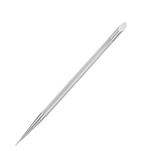 ที่ดันหนังกำพร้าแบบใช้ซ้ำได้ ยี่ห้อ Shears Beauty สำหรับทำเล็บ ตัดแต่งเล็บ กำจัดหนังกำพร้าและเซลล์ผิวที่ตายแล้ว ทำจากสแตนเลสสตีล แบบสองด้าน - Product Image 2