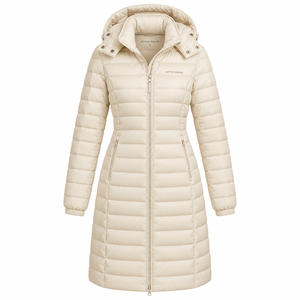 Doudoune matelassée respirante à bulles, dernière mode, doudoune matelassée d'hiver à manches longues, chaude, grande taille pour femme - Product Image 3