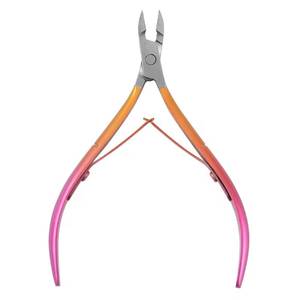 Professional Stainless Steel <b>Nail</b> Clipper Flat Sharp Blade Pink Blue Gradient Handle Finger <b>Nail</b> <b>Tool</b> Adult Use - Product Image 6
