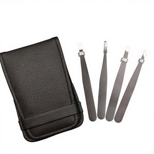 Nouveauté 2026 – Pince à Épiler de Luxe Faite Main en Acier Inoxydable à Pointe Inclinée, Durable et Personnalisable pour Sourcils et Cils - Product Image 2