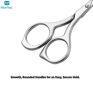 Ciseaux à cuticules de dernière conception avec grande boucle pour les doigts, coupe-ongles professionnel en acier inoxydable pour l'élimination des peaux mortes, pédicure - Product Image 4