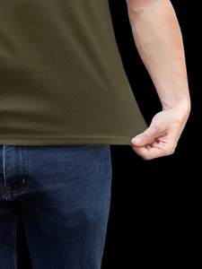 เสื้อโปโลชาย เสื้อยืดแบบกำหนดเองได้สำหรับผู้ชาย ผ้าฝ้าย 100% ระบายอากาศได้ดี เสื้อโปโลถักแบบลำลอง - Product Image 1