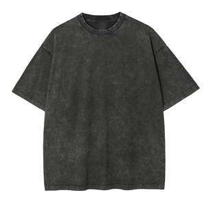 T-shirt homme en coton 100% avec crâne en strass noir, coupe ample, col rond, manches courtes, streetwear - Product Image 4