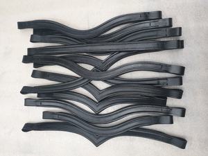 Bandas de cuero personalizadas con canal vacío para la frente del caballo, accesorios ecuestres, todas las formas y tamaños, para doma, brida, hackamore. - Product Image 6