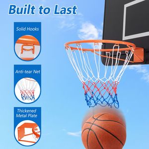 Canestro da Basket da 15 Pollici per Tutte le Condizioni Meteo con Kit di Montaggio Incluso, Attrezzatura da Campo - Product Image 6