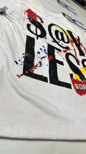 Camisetas de Hombre de Alta Calidad, Talla Grande, Transpirables, 100% Algodón, Impresión Serigrafiada, Corte Holgado, Estilo Urbano - Product Image 6