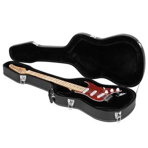 Estuche Rígido Negro Glarry para Guitarra Eléctrica GST GTL, Bolsas para Instrumentos Musicales y Protección - Product Image 5
