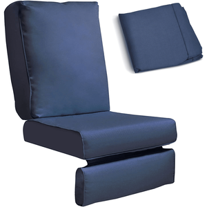 Copricuscino di Ricambio per Sdraio da Esterno Resistente ai Raggi UV, Idrorepellente e Anti-sbiadimento, Cuscino Lavabile per Seduta Profonda (Solo per C) - Product Image 5