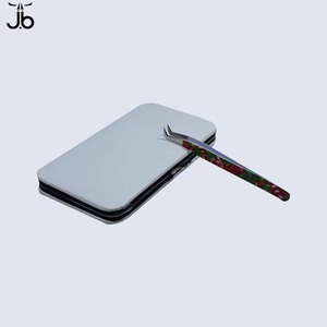 แหนบต่อขนตาสแตนเลสแบบขายส่ง บรรจุภัณฑ์สั่งทำได้ มีทุกขนาดและทุกสี - Product Image 1