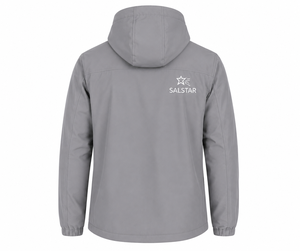 Men's <b>Waterproof</b> <b>Grey</b> Softshell <b>Jacket</b> with Hood Custom Logo Windproof Outdoor Workwear Winter <b>Jacket</b> - Product Image 2