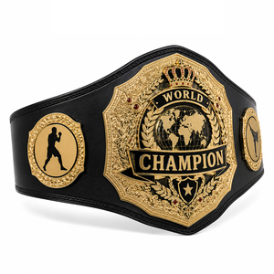 Ceinture de champion premium personnalisée OEM ODM, prix d'usine, finition de haute qualité, design durable pour les événements sportifs - Product Image 3