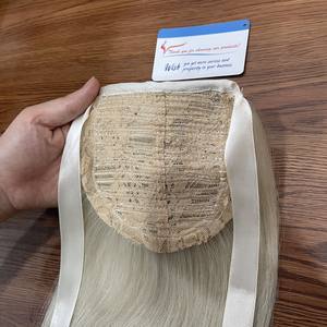 Oferta especial para extensiones de cabello tipo cola de caballo, 100% cabello humano virgen vietnamita, la mejor calidad, color personalizable, precio al por mayor. - Product Image 1