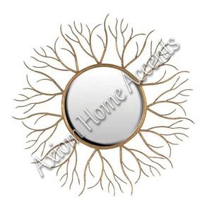 Axiom Home Accents Espejo de pared rústico Hecho a mano Marco de metal envejecido de longitud completa Diseño moderno de hierro para interiores de granja - Product Image 5