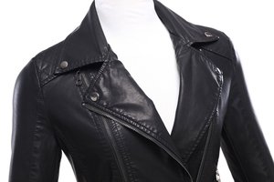 Veste en cuir couleur personnalisée à prix abordable, vestes en cuir pour femmes, nouvelle collection 2026, vestes en cuir pour femmes en vente en ligne - Product Image 3