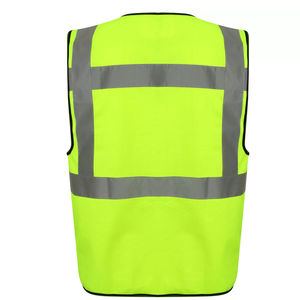 Vêtement de travail réfléchissant de haute qualité, réversible, respirant, coupe-vent, gilet de sécurité haute visibilité pour les travailleurs - Product Image 3