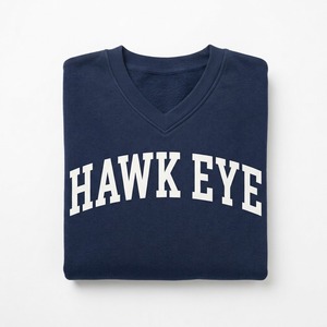 HAWK EYE SPORTS Sudaderas de Invierno para Mujer en Oferta, 100% Algodón, Estilo Urbano, Hombros Caídos, Cuello en V, Ligeras, Suaves, Casuales, Personalizadas - Product Image 4