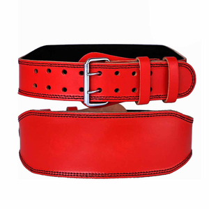 Ceinture de musculation en cuir Misha Sports Fitness, respirante, réglable, robuste, soutien du dos, protection complète - Product Image 5