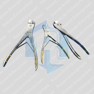 3 pièces Coupe-fil à mâchoires TC, instruments dentaires en acier inoxydable, outils de coupe manuels pour l'extraction dentaire - Product Image 3