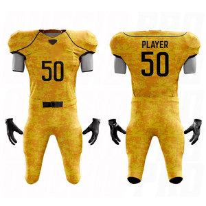 Maillots de football américain personnalisés de qualité supérieure, designs entièrement personnalisables, impression par sublimation, haute qualité, respirants - Product Image 1