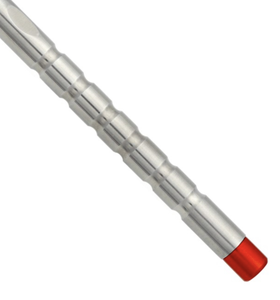 Proximator - Instrumento de Extracción Dental Curvo Pequeño de 2.5mm, Punta Única, Línea Negra, Acero Inoxidable Quirúrgico, para Ligamento Periodontal - Product Image 3